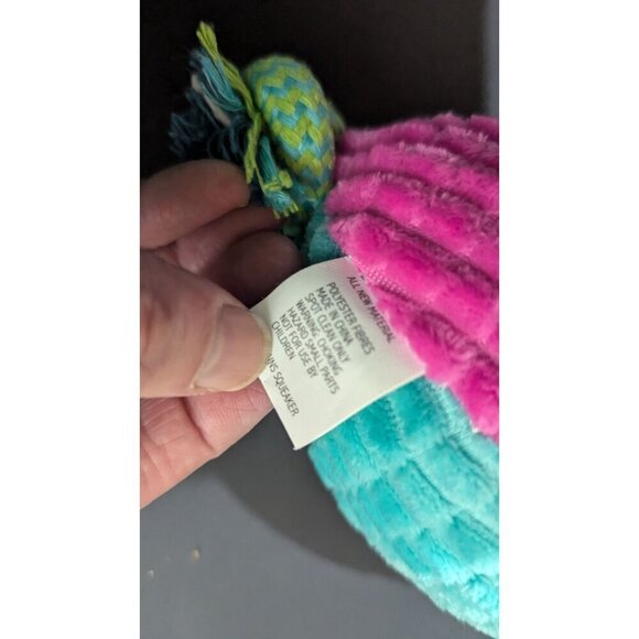 Plush Rope Dog Toys Set - Cow & Dog - Interactive Squeaky Chew Toys For Dogs - Picture 6 of 6